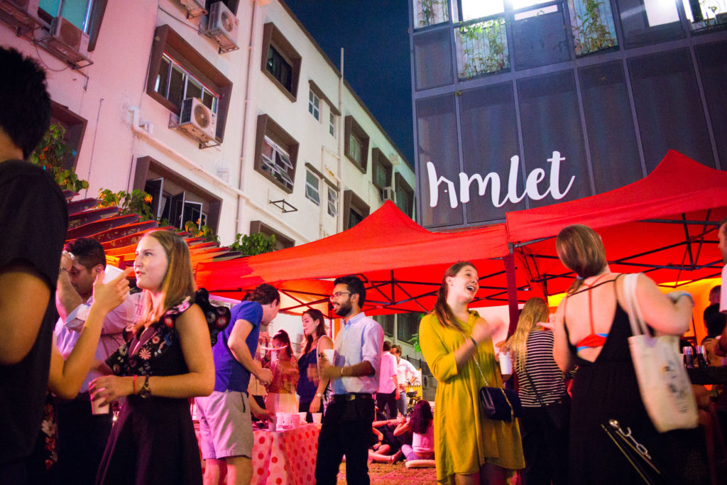 Nightlife photography of hmlet event